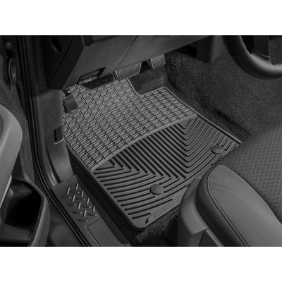 Weathertech Rubber Floor Kit Thermoplastic Black, Front & Rear, Lifetime limited warranty WTHB270162