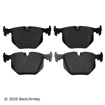 Beck Arnley Brake Pad Set OE Replacement Series, Rear, 1 year or 12,000-mile limited warranty 089-1651