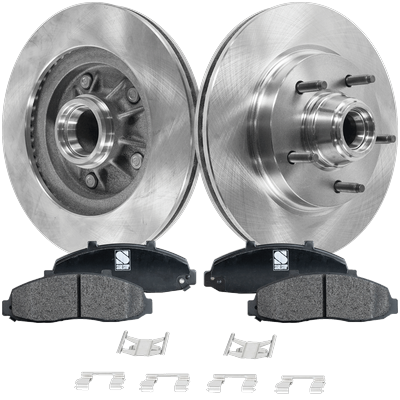 SureStop Brake Disc & Pad Kit Pro-Line Series, Front, 3-year or 36,000-mile limited warranty KIT-052721-138