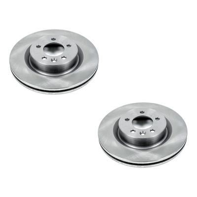 Powerstop Brake Disc Autospecialty By Powerstop, Front, 30-day / 500-mile limited warranty SET-P15EBR806-2