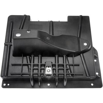 Dorman Battery Tray Plastic, Metal Black Help Series, Lifetime limited warranty 00061