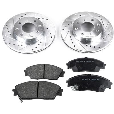 Sure Stop Brake Disc & Pad Kit Evolution Drilled Slotted Series; Set Pro-Line Series, Front, KIT-090221-309