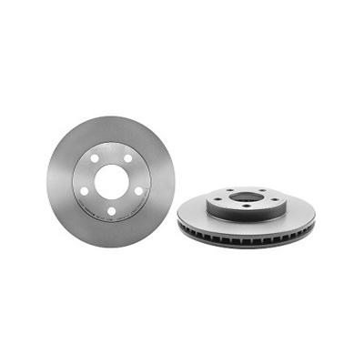 Brembo Brake Disc Premium UV Coated Series, Front, 2-year limited warranty 09.8025.11