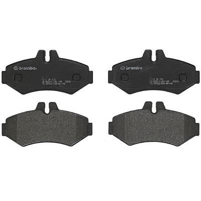 Brembo Brake Pad Set Low-Met Series, Rear, 2-year limited warranty P50020