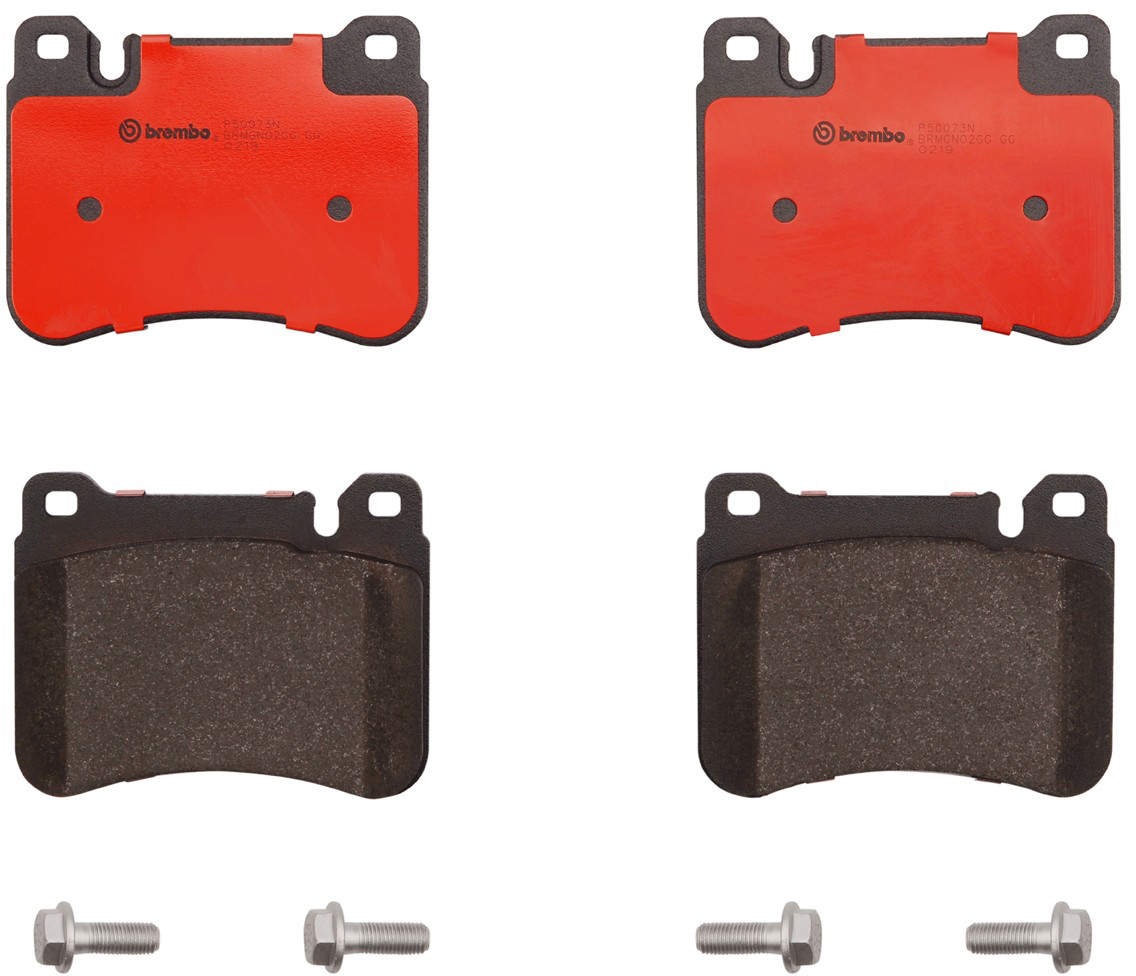 Brembo Brake Pad Set PRIME Series, Front, 2-year limited warranty P50073N