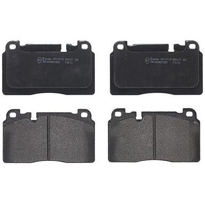 Brembo Brake Pad Set Low-Met Series, Front, 2-year limited warranty P85133