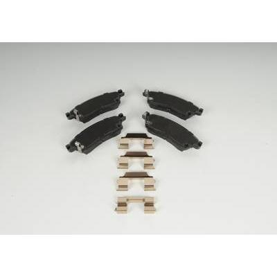 AC Delco Brake Pad Set, Rear, 24-months or unlimited mile limited warranty 19421285