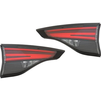 Replacement Tail Light OE Replacement, Driver & Passenger Side, Inner, 1-year unlimited-mileage warranty SET-RT73010187A