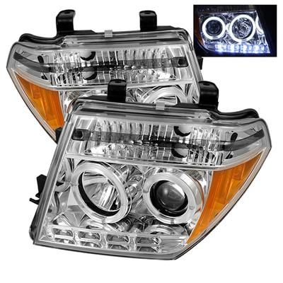 Spyder Headlight Clear Lens, Chrome Interior Signature Series, Driver & Passenger Side, 1-year limited warranty 5011534