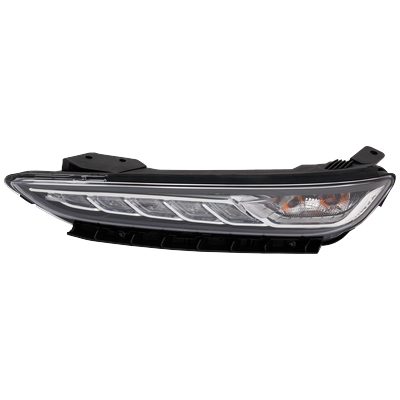 Replacement Driving Light, Driver Side, 1-year unlimited-mileage warranty RH11150026A