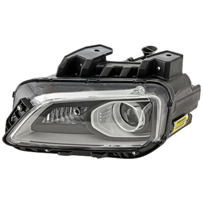 Replacement Headlight, Driver Side, 1-year unlimited-mileage warranty RH10010196AQ