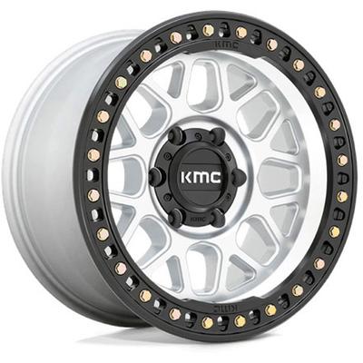KMC Wheel Aluminum Machined, Lifetime Limited Warranty on Structure; 1 Year Finish KM54989068518