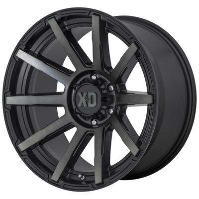 XD Wheel Aluminum Satin Black, Lifetime Limited Warranty on Structure; 1 Year Finish XD84721085412