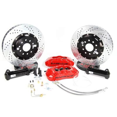 Baer Brakes Big Brake Kit Gloss Silver High Temperature Painted Caliper Pro Plus Series, Front, 1 Year Limited Warranty 4401006S