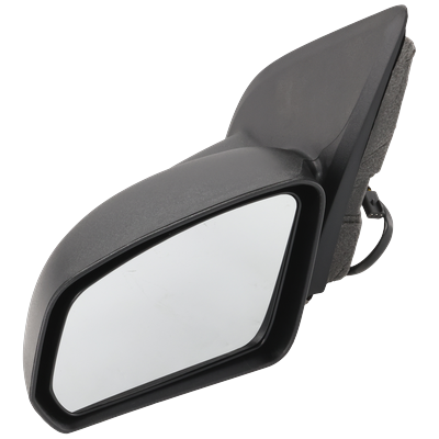 JC Whitney Mirror Textured Black, Driver Side, 1-year limited warranty JST17EL