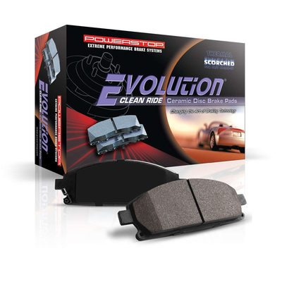 Powerstop Brake Pad Set Z16 Evolution Ceramic, Rear, 90-day / 3000-mile limited warranty 16-1341