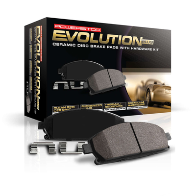 Powerstop Brake Pad Set Z17 Evolution Plus Ceramic, Rear, 90-day / 3000-mile limited warranty 17-1352