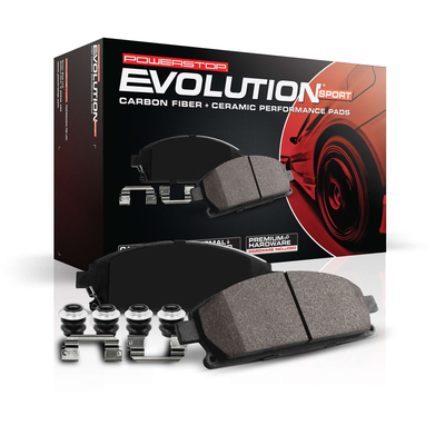 Powerstop Brake Pad Set Z23 Evolution Sport Series, Rear, 90-day / 3000-mile limited warranty Z23-1279
