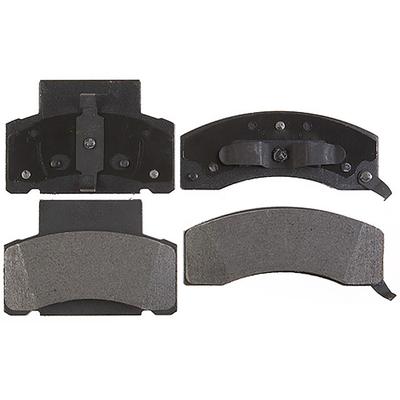 AC Delco Brake Pad Set Advantage Series, Front, 1 year, unlimited-mileage warranty 14D459CH