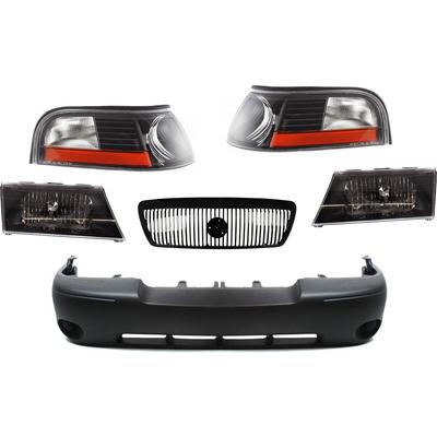 Replacement Bumper Cover Primed, Front, 1-year unlimited-mileage warranty KIT-72115-11