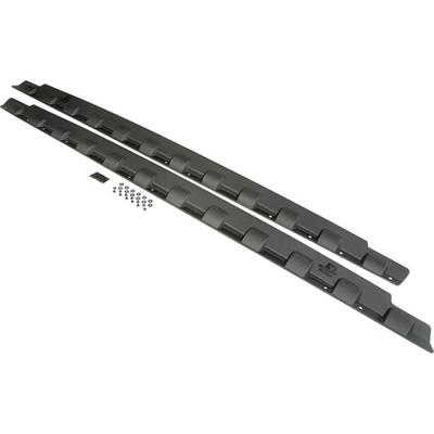 Rugged Ridge Body Armor Polycarbonate Matte Black Rocker Guard Guard, 5-year limited warranty 11651.12
