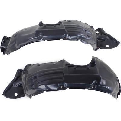Replacement Fender Liner, Front, Driver & Passenger Side, 1-year unlimited-mileage warranty SET-REPT222193