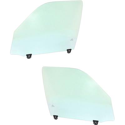 Replacement Door Glass, Front, Driver & Passenger Side, 1-year unlimited-mileage warranty SET-REPF480107