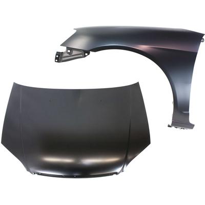 Replacement Hood Steel Primed, 1-year unlimited-mileage warranty KIT-111316-41