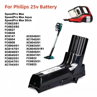 Staubsauger-Akku für Philips SpeedPro Max Aqua Stick, FC6822, FC6823, FC6826/01, FC6827, FC6828, Image