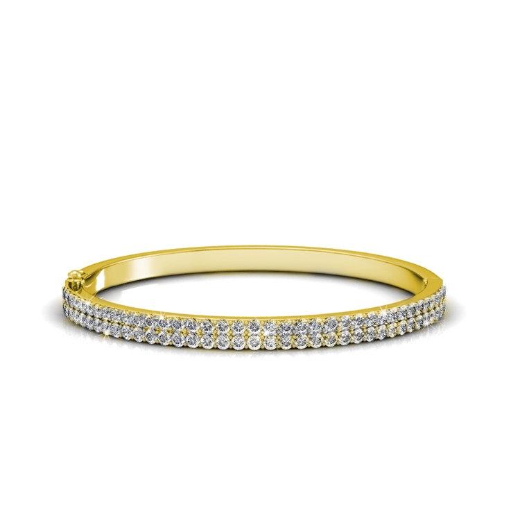 Glamour Armbänder - Gold und Kristall Image