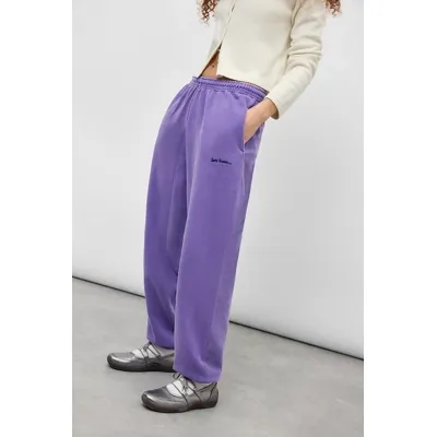 iets frans. Hero Purple Cuffed Joggers - Light Purple XS at Urban Outfitters