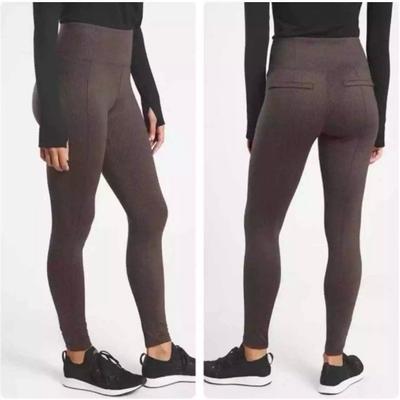 Athleta Pants & Jumpsuits | Athleta Delancey Houndstooth Tights Women’s Size S Petite Zip Pickets Athleisure | Color: Black/Brown | Size: S