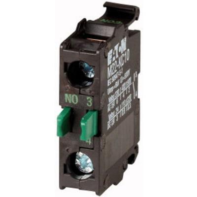 M22-KC10 Kontaktelement 1 Schließer 230 v/ac, 400 v/ac, 500 v/ac, 24 v/dc, 110 v/dc, 220 v/ - Eaton Image