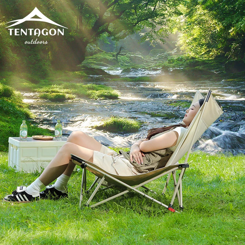 Verstellbare, zusammenklappbare Mondstühle für den Außenbereich, ultraleichte Aluminiumlegierung, Angeln, Picknick, Grillen, Stühle für tragbare Strand-Campingstühle