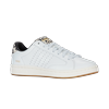 Sneaker K-SWISS "LOZAN KLUB LTH", Gr. 40, weiß, leopard, snow weiß, Leder, sportlich, Schuhe