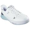 Slip-On Sneaker SKECHERS "SIZZLE-SNOOP SIZZLE SLIP-INS PAISLEY", Herren, Gr. 44, weiß, Leder, modisch, Schuhe, Snoop Dogg Sneaker, Sneaker zum Schlupfen