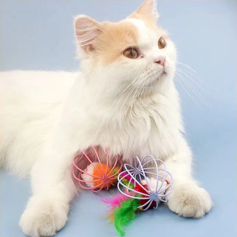 Käfigratte, glückliches Katzenspielzeug, Plüsch, Simulation, Farbe, Maus, Spaß, Katzenball, Spaß, Katzenspaß, Spaß, Heimtierbedarf Image