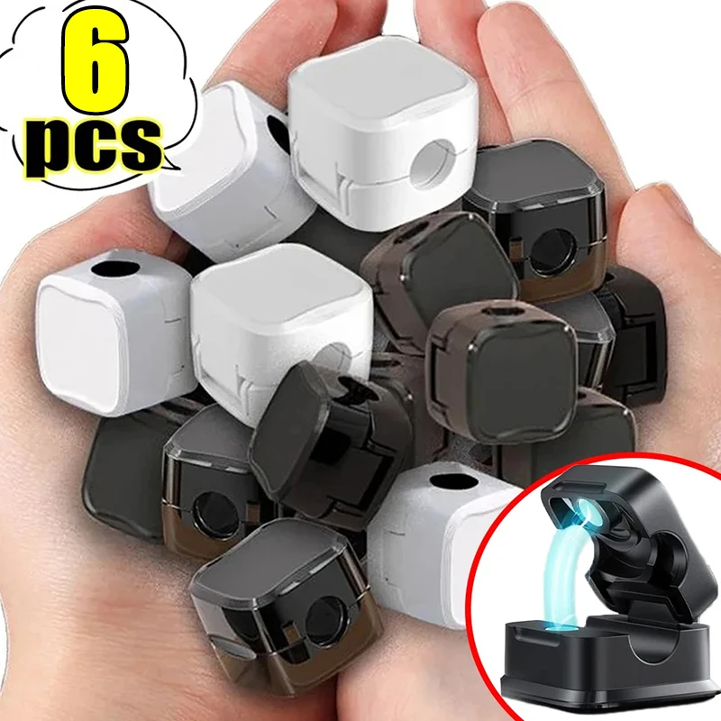 Magnetischer Draht-Organizer, Desktop-Kabelclip, Schutz, Kabel, Magnet, Kabelwickler, Reihe, Stecker, Maus, USB-Ladeleitung, Halter für Büro Image