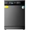 Lavastoviglie 60 cm Freestanding Bolero Aguazero 6210 Dark d. 15 Set di posate, Basso consumo