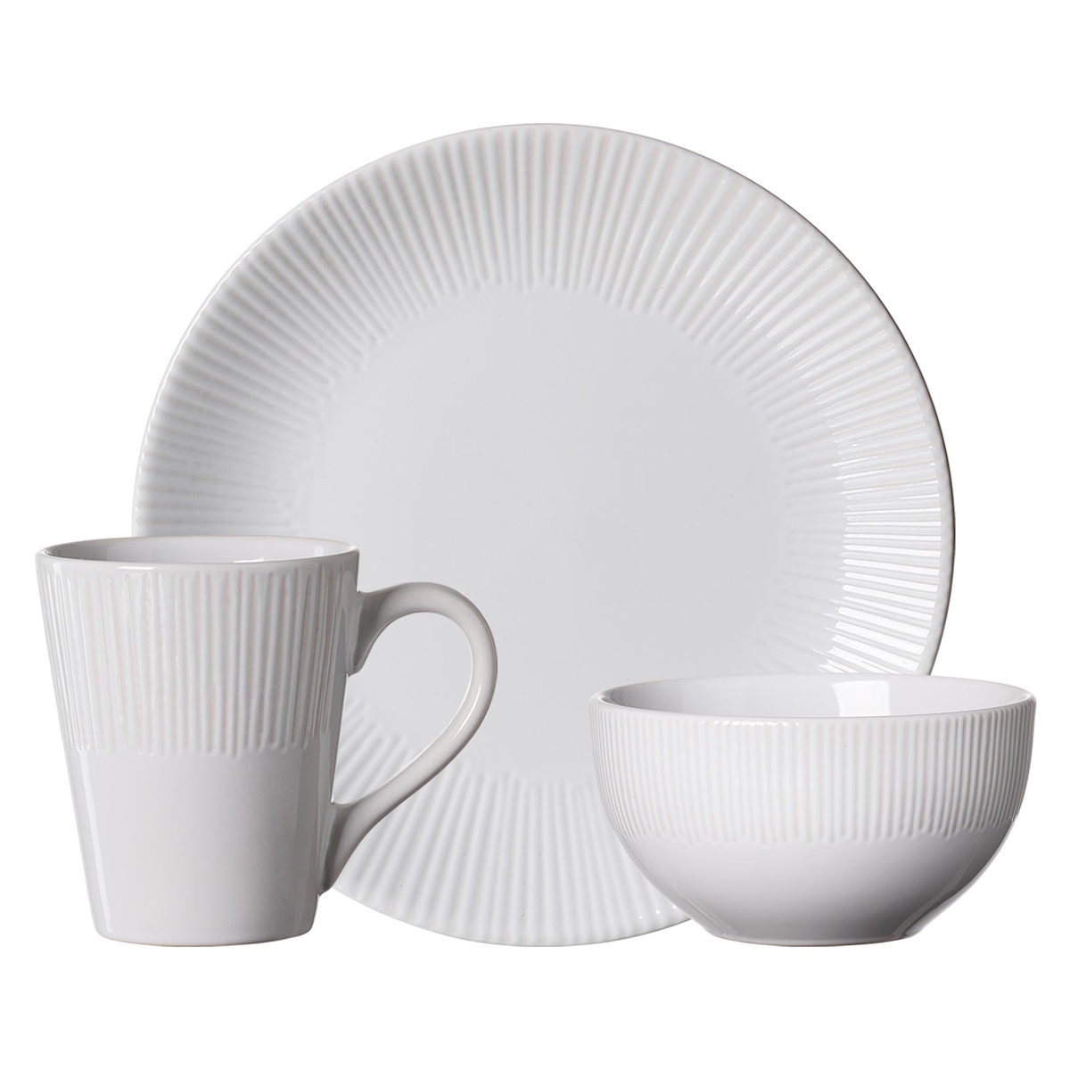 Ritzenhoff & Breker Banda Frühstücks-Set 18-teilig Weiß Image