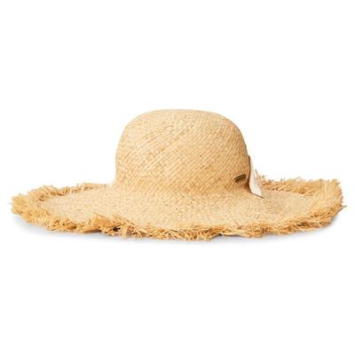Rip Curl - Women's Wategos Fringed Straw Boho Hat - Hut Gr S beige Image