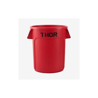 6 x Trust THOR Runder Behälter 60L, rot, 47 x 54,5 cm Image