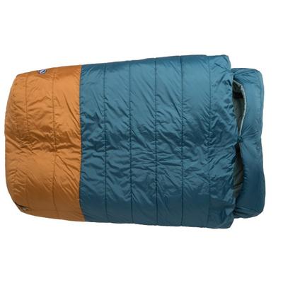 Big Agnes - Dream Island 20 - Kunstfaserschlafsack Gr Double Wide Zip: Dual Tapestry /Braun