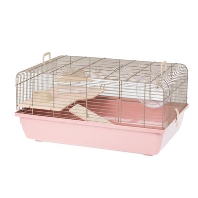 Interzoo Hamsterkäfig Rex 1, pastell 58x38x28,5cm Kleintier