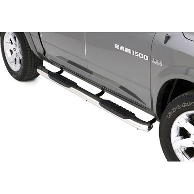 Lund Nerf Bars Stainless Steel Polished 5 in. Oval Curved Series, Lifetime limited warranty 23784842