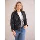 Lakeland Leather Womens Antonia Biker Jacket in Black - Size 16 UK | Lakeland Leather Sale | Discount Designer Brands
