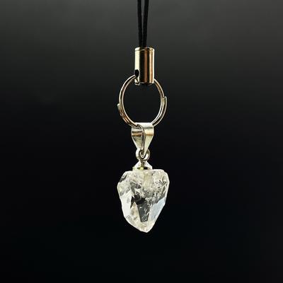 TEMU Hekimon Diamond Rough Quartz Mineral , Pendant, Phone Strap, Bag Strap