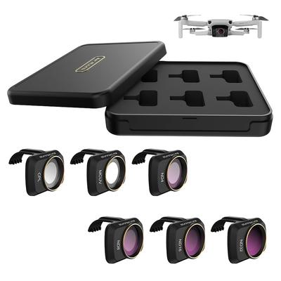 TEMU Aiyihobby 6pcs Lens Filter Set For 2/ Mini/mini Se/, Multi Coated Glass Filters, Camera Lens Accessories, Includes Cpl Mcuv Nd4 Nd8 Nd16 Nd32, Non-waterproof