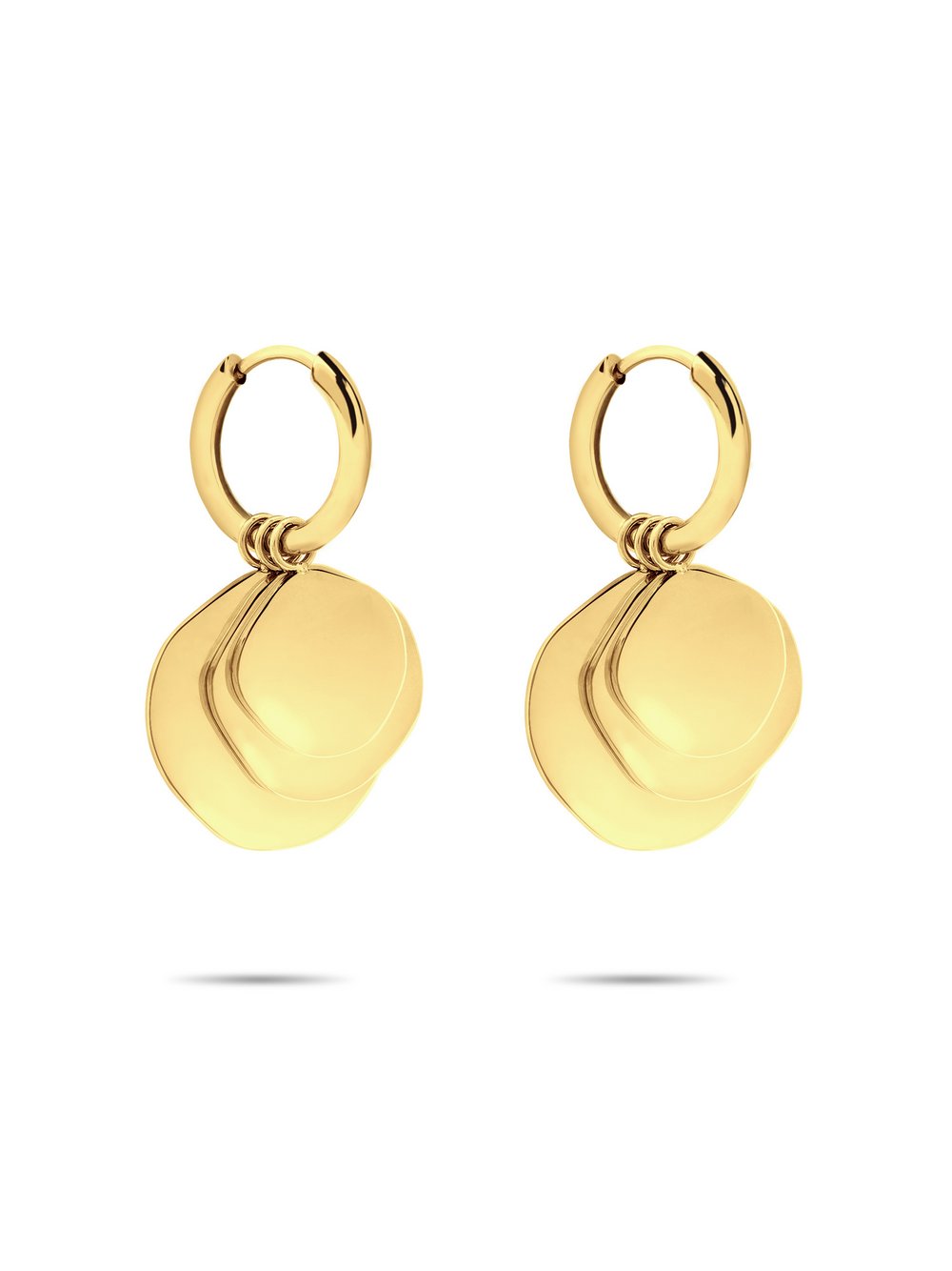 Liebeskind Berlin Ohrringe The Organic Treasure Damen gold, ONE SIZE Image