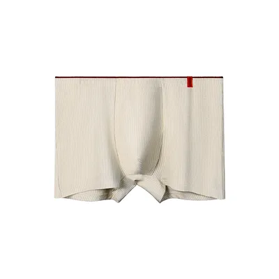 Unterwäsche aus reiner Baumwolle für Herren, trendige gestreifte Boxershorts, trendige Image